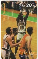 seltene TELELINE Prepaid Telefonkarte - Korbball