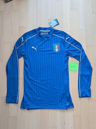 2016/17 ITALIEN BNWT HEIM TRIKOT (L) LONGSLEEVE PUMA