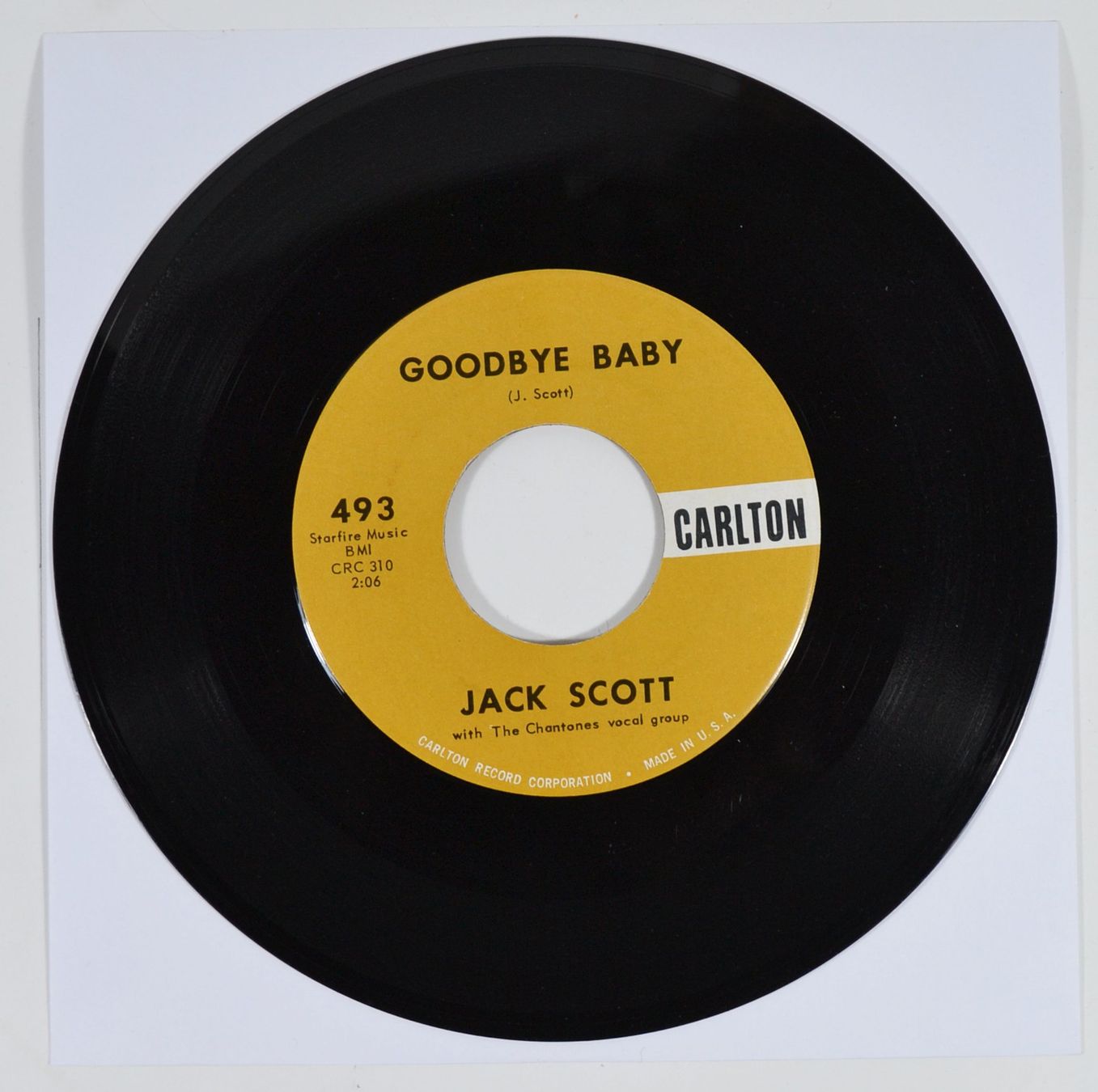 Schallplatten: Single: JACK SCOTT -  Save My Soul / Goodbye Baby – Neu (gemäss Beschreibung) aus Frenkendorf von Yard-Sale-2000 2
