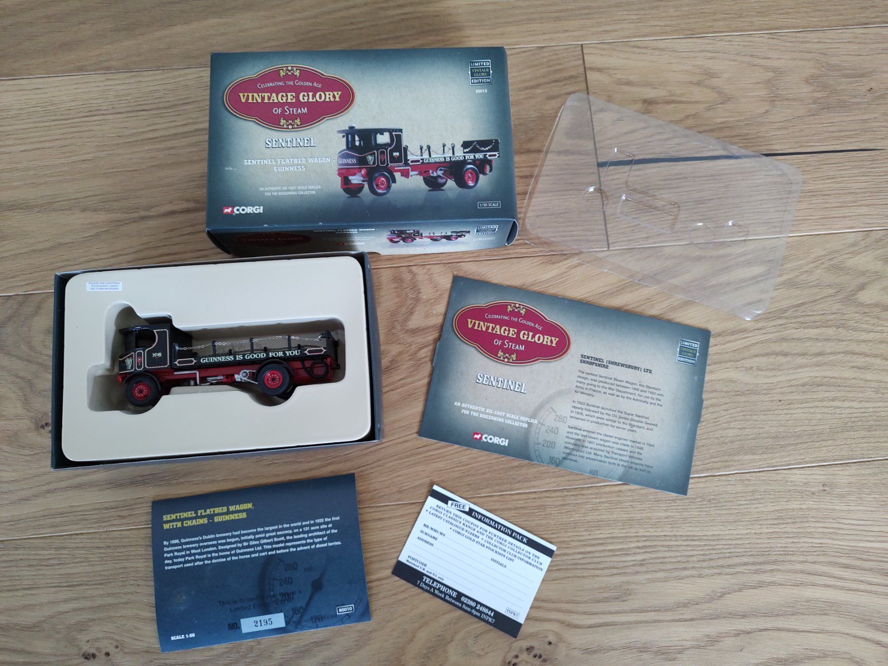 Corgi Toys Modellini d'auto: Corgi 80010 Sentinel Flatbed Wagon - Guinness – Nuovo (secondo la descrizione) da Nottwil venduto da Dorje67
