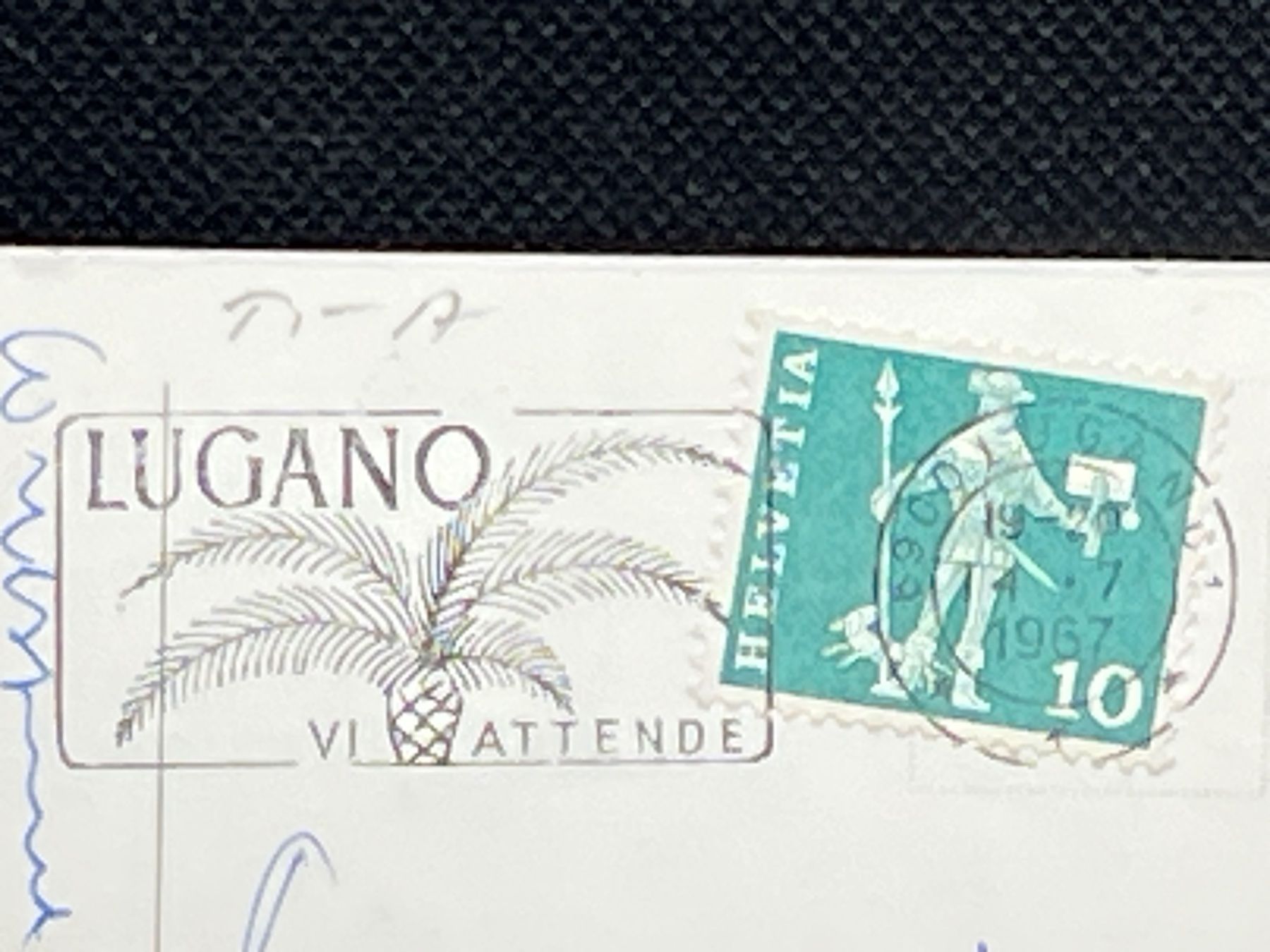 Cartoline postali: Arosio (Malcantone) – Usato da Widnau venduto da Brusi9 1