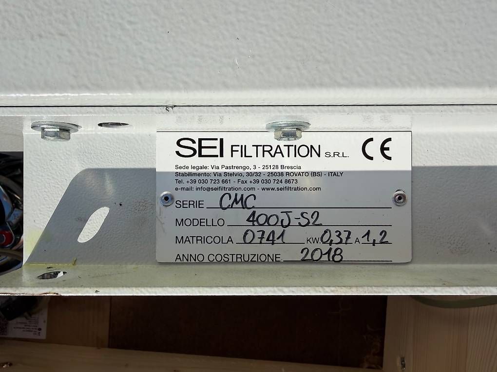 Tutte le macchine: Aspirateurs électrostatiques SEI Filtration – Usato da Bouveret venduto da saki03 5