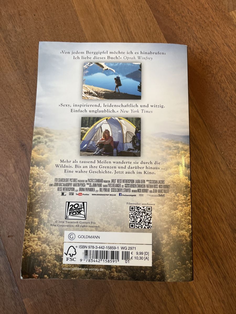 Libri: Buch Der grosse Trip - Wild Cheryl Strayed – Usato da Andelfingen venduto da estark 1