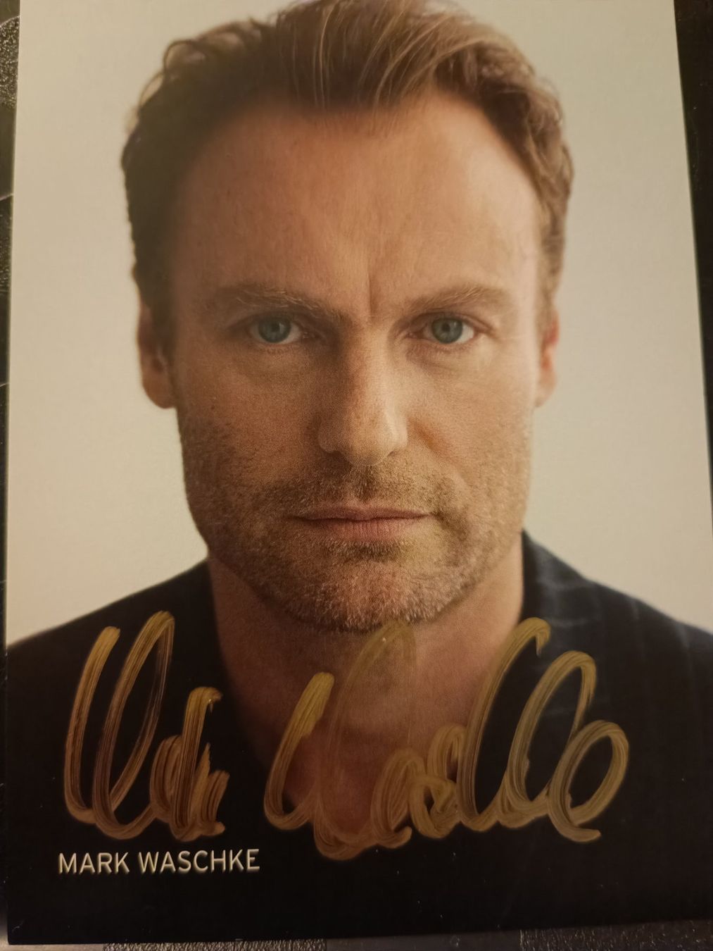 Autografi: Mark Waschke - auf Tatort Autogrammkarte – Usato da Menziken venduto da Artographs