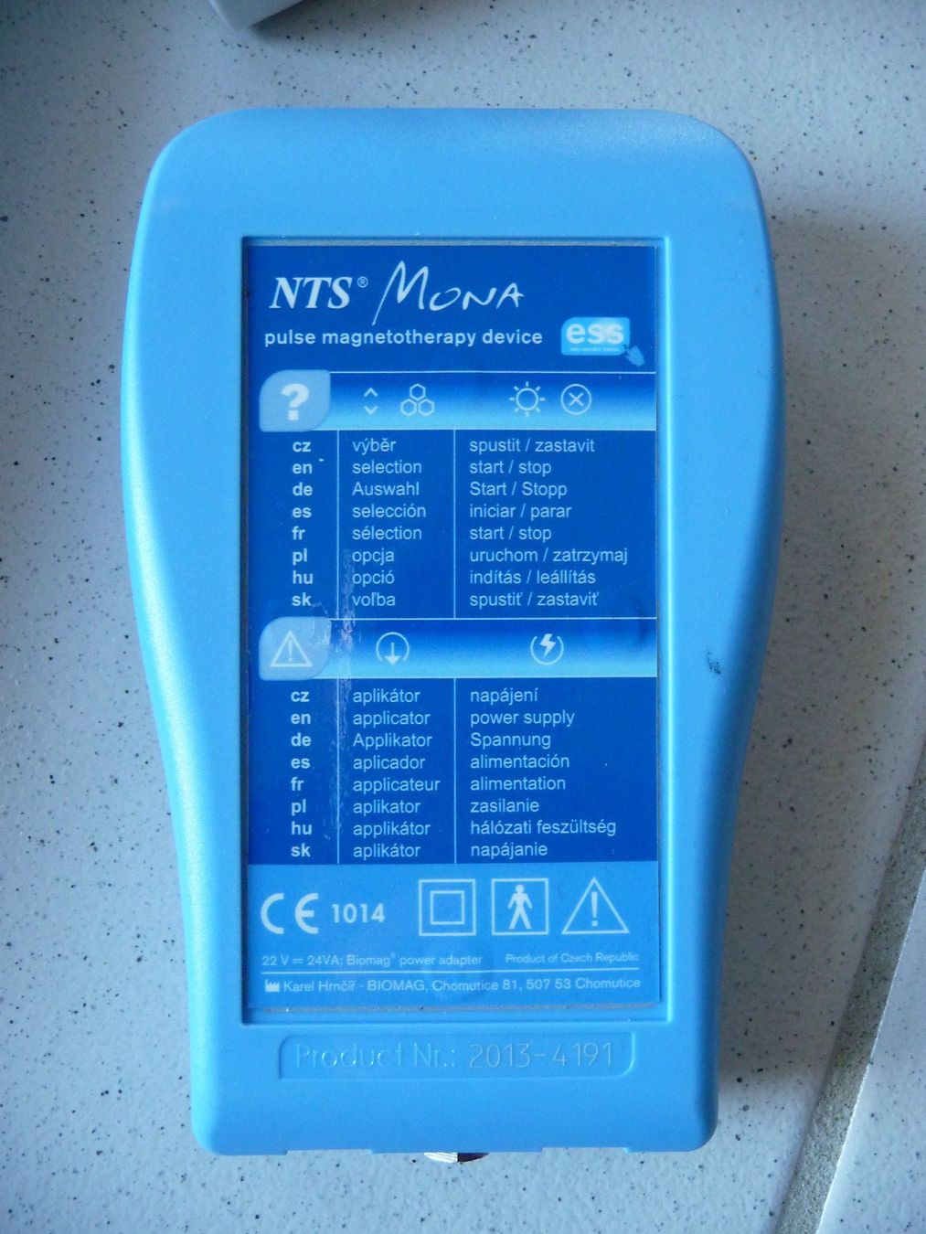 Attrezzature mediche: Magnetfeldpulser NTS Mona - Pulseur NTS Mona – Usato da Savagnier venduto da Marderuth 2