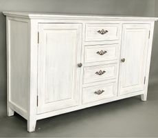 Weisses Sideboard im Landhausstil, Vintage Look!