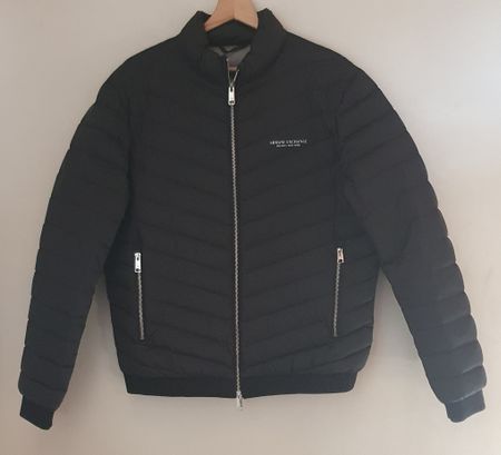 Armani Exchange XC X|C Daunenjacke Herren Schwarz Grösse M