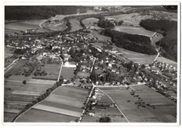 Fotografie Wangen / Aare, Fliegeraufnahm