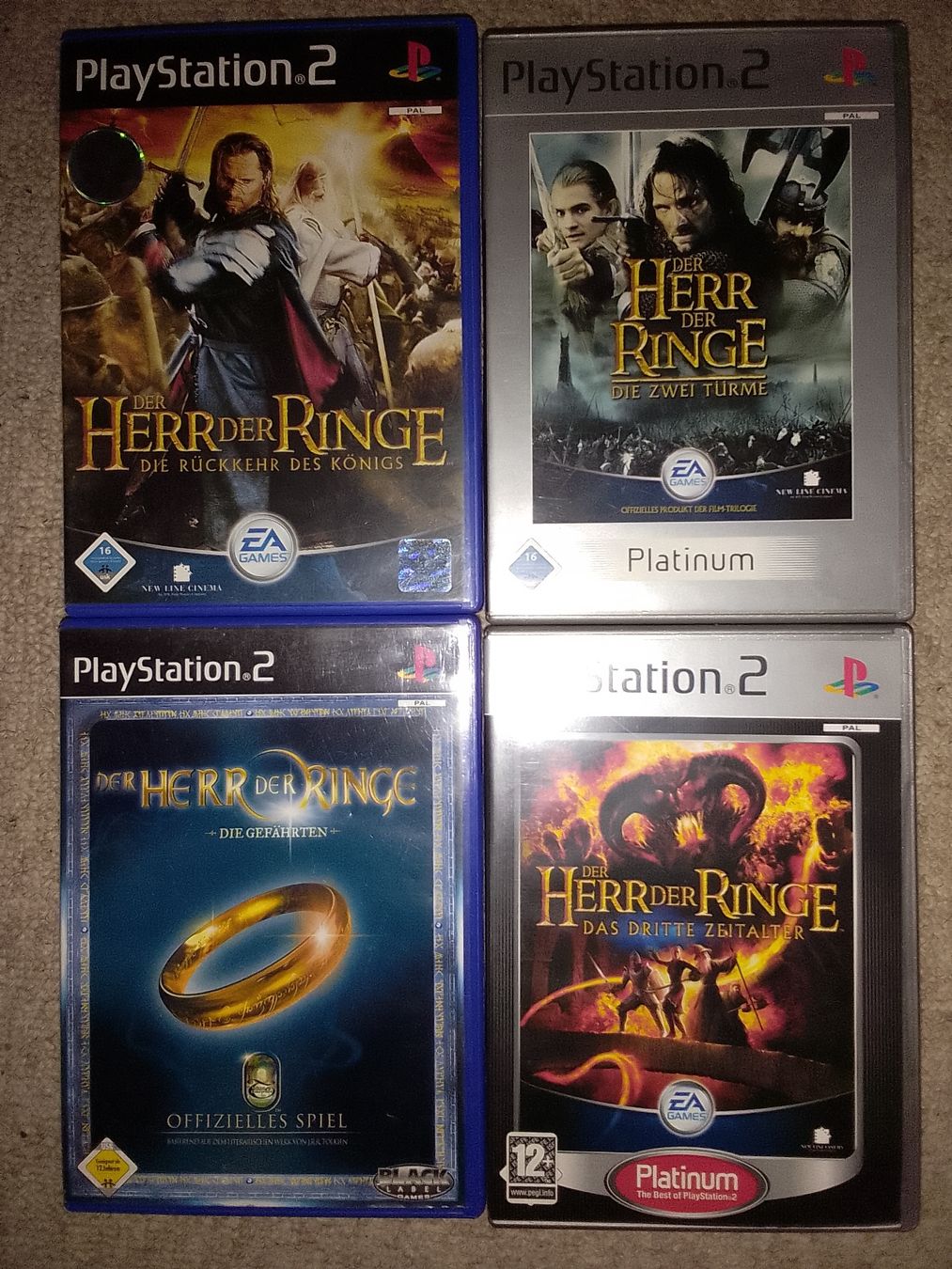 Giochi: Ps2 Playstation 2 Herr der Ringe sammlung Collection – Usato da Turbenthal venduto da fatalbeauty