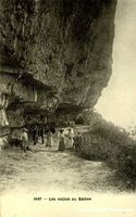 Salève - les voûtes au ... + c1910