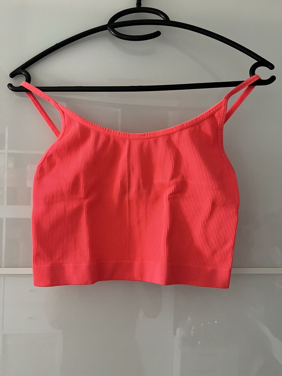 Top: Top neonorange Grösse S – Nuovo (secondo la descrizione) da Hochdorf venduto da lor_dk57