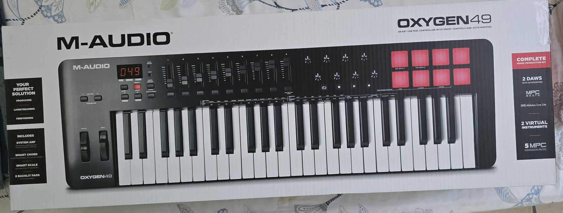 M-Audio Instruments de musique: MAUDIO Oxygen 49 Midi Keyboard – Neuf (Voir description) à Lausanne par mad_jvk2