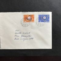 Zst 436/7 Satz "UIT" a Brief gest UITIKON-WALDEGG 20.9.65