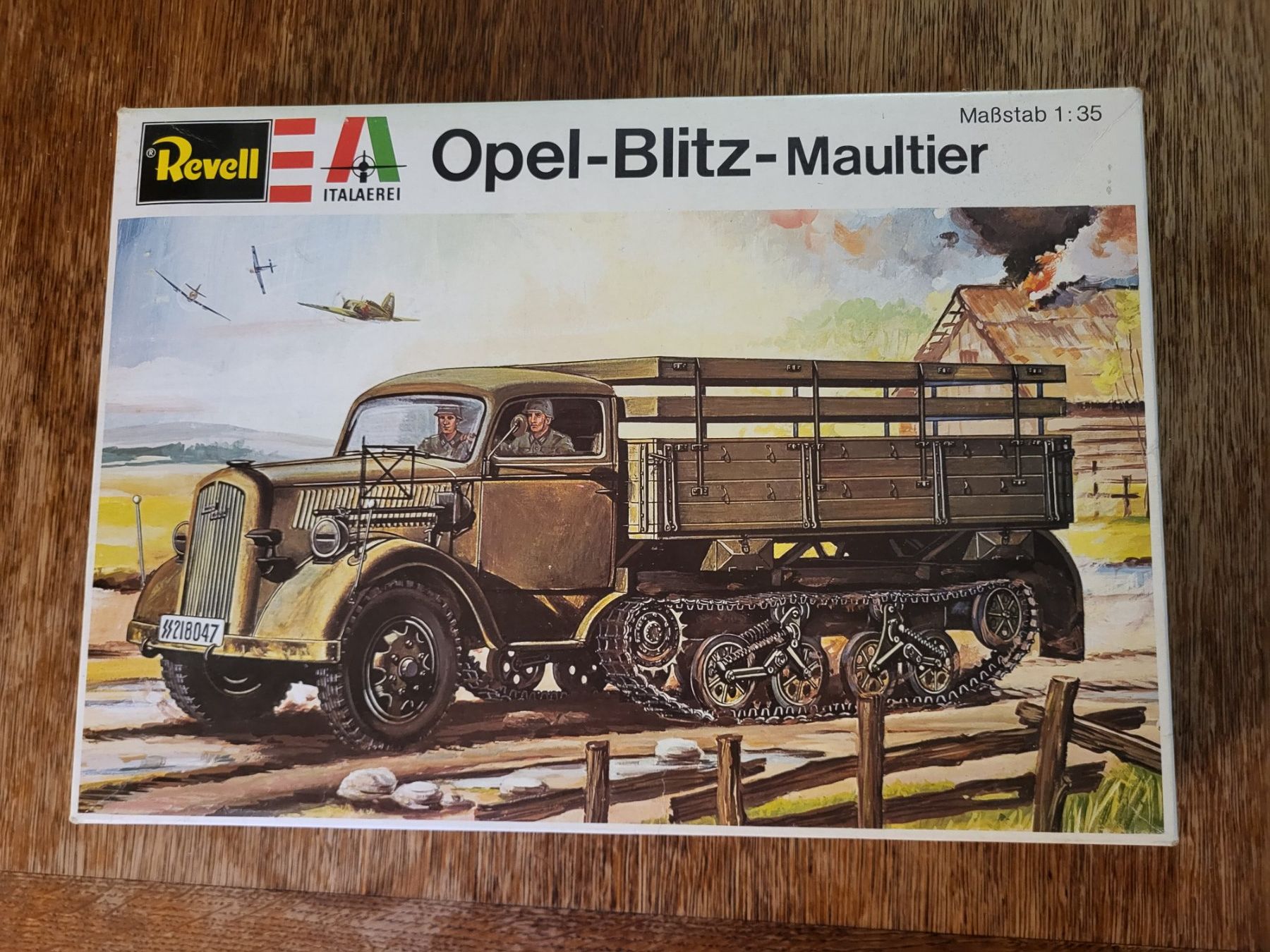 Revell Modellbausätze & Standmodelle: Revell Baukasten Opel Blitz Maultier 1/35 – Gebraucht aus Turbenthal von kai_6277