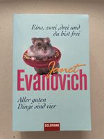 Janet Evanovich Buch "Eins, zwei, drei und du bist frei"