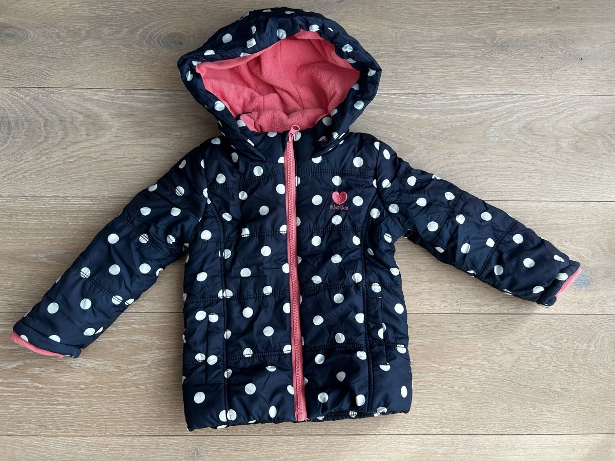 Giacche & Cappotti: Mädchenjacke mit Polka-Dot-Muster, Größe 110 – Usato da Frick venduto da bla_zt9f