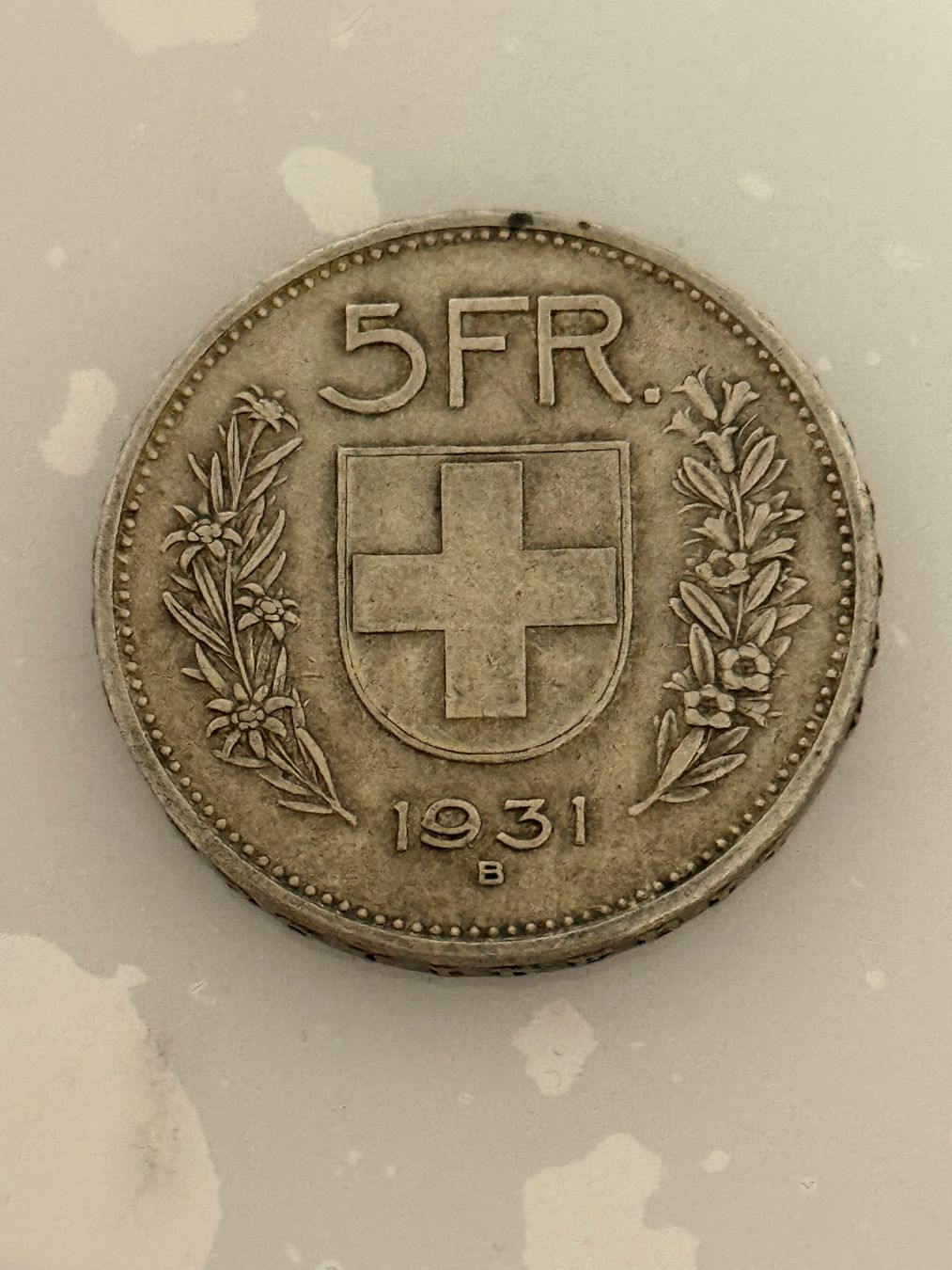 Tutti le monete: 5 Franken 1931  Silber – Usato da Wallisellen venduto da SWISS_SILVER1 1