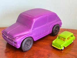 Fiat 600 und Mini Innocenti MK II , Plastic Toys