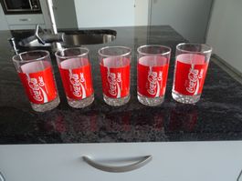 COCA COLA  GLÄSER 2DL. INHALT NEUWERTIG NIE GEBRAUCHTVERSAND