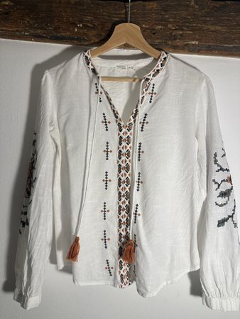 Bluse 100% Leinen