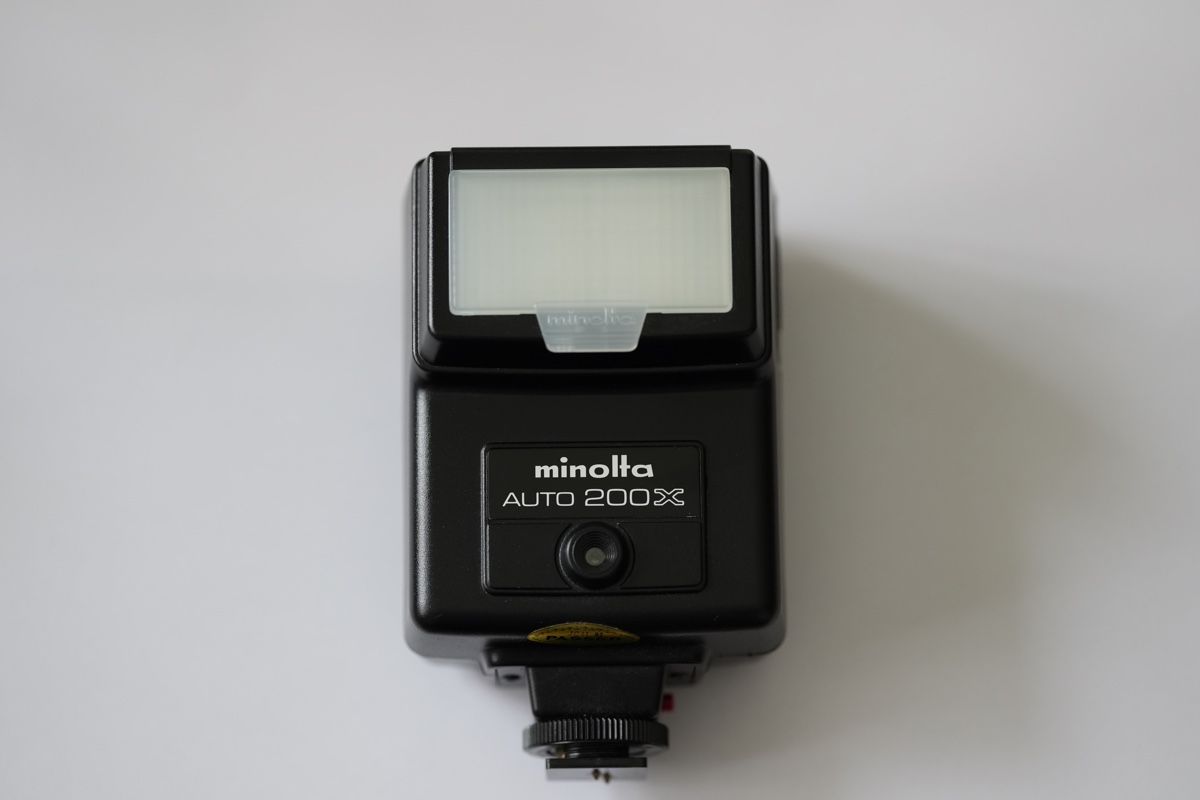 Minolta Flash: Vintage Minolta Blitz Auto 200X – Usato da Rüti ZH venduto da ors_9ggw
