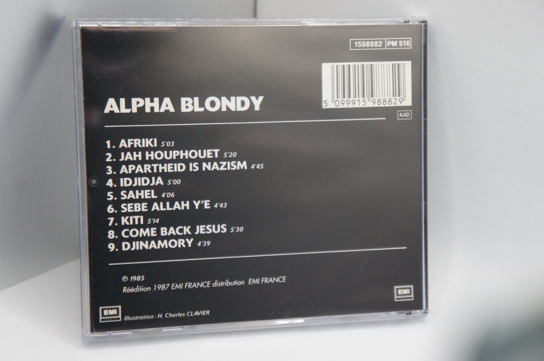 CD: CD Alpha Blondy - Apartheid Is Nazism – Usato da Ernetschwil venduto da luisvonerni 1