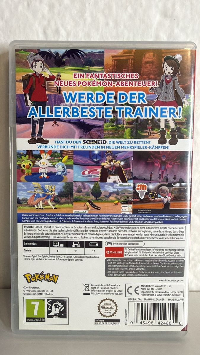 Pokémon Jeux: Pokemon Schwert for Nintendo Switch – D'occasion à Ehrendingen par bubulence 1