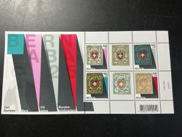 Briefmarken-Bogen 175 Jahre Bern CHF 6.00 guter Zustand