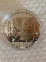 China Panda Silbermünze 2017 30g Ag 999 im Kapselzustand