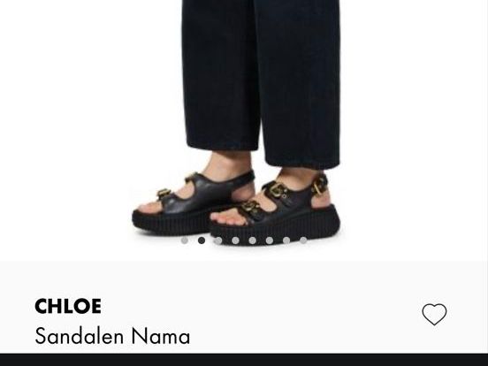Chloé Chaussures femmes: Chloé Wedgessandale – Neuf (Voir description) à Rüschlikon par Michi1 3