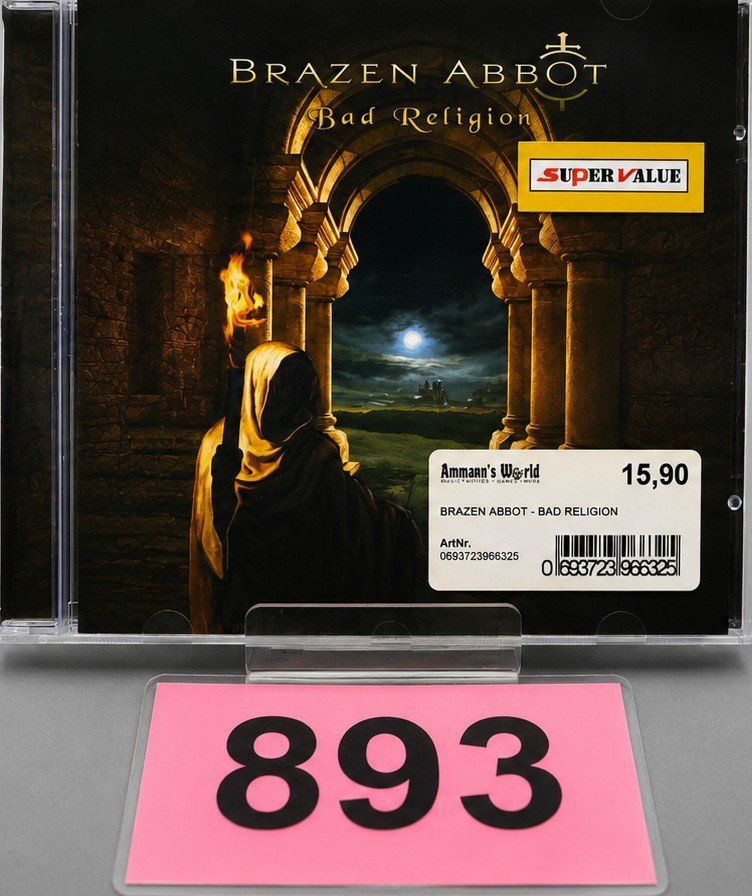 CD: CD Brazen Abbot - Bad Religion, Nr. 893 – Nuovo e nell'imballaggio originale da Kottwil venduto da Crazyrolf