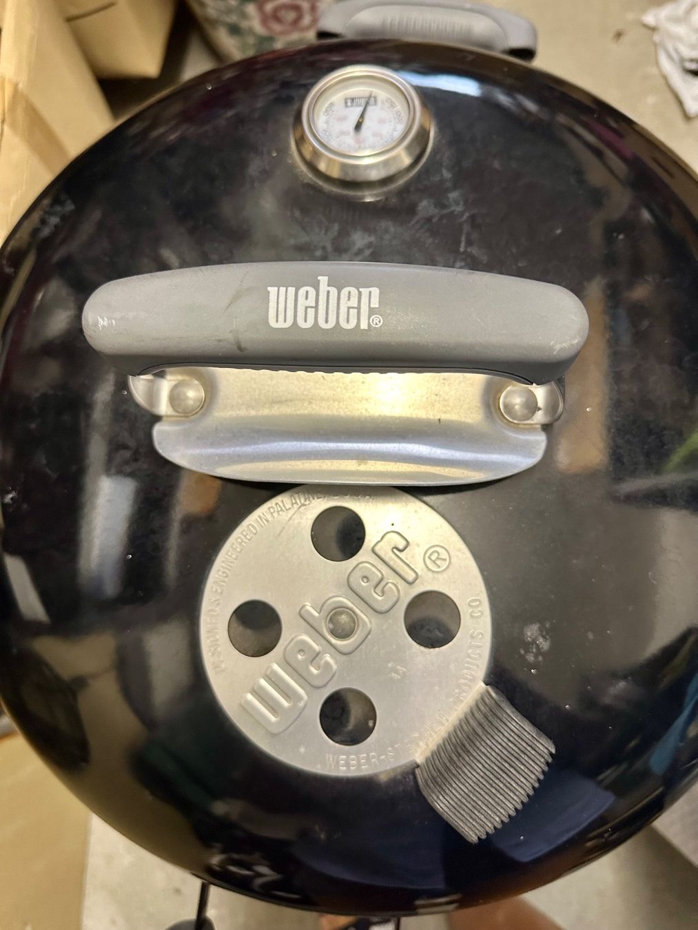 Weber Grills: Weber Grill - Holzkohle - Compact Kettle 47cm, black – Gebraucht aus Küssnacht am Rigi von m_i_76bt 1