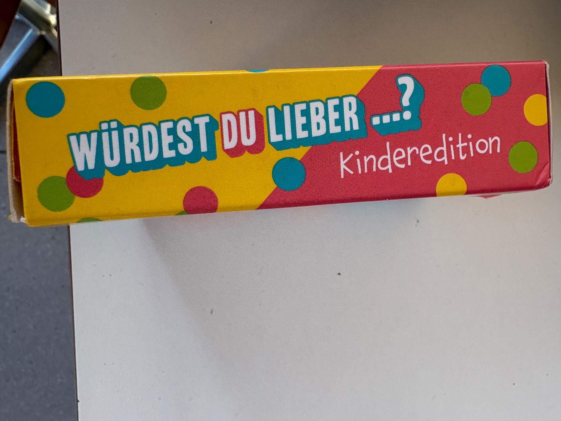 Giochi: Würdest lieber...? - Kinder-edition – Usato da Steffisburg venduto da set_w6vq 2