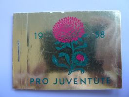 1958, Pro Juventute, Markenheft Nr.7 postfrisch **, K: 120.-