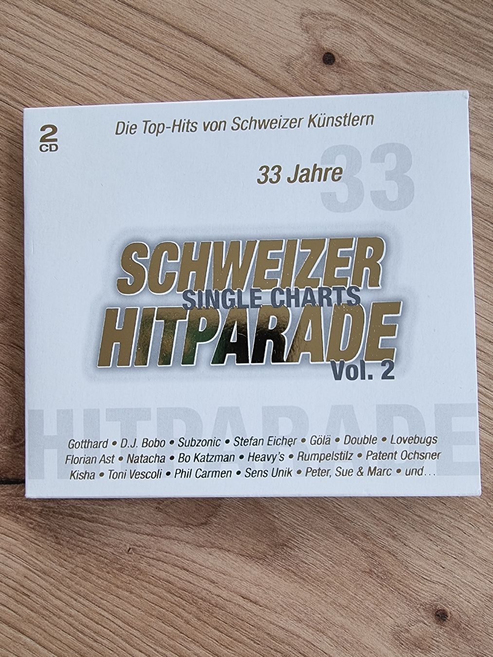 CD: 33 Jahre Schweizer Hitparade Vol. 2 – Usato da Winterthur venduto da Christinakim