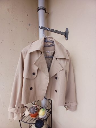 Trench court beige femme - Taille S - Très peu porté