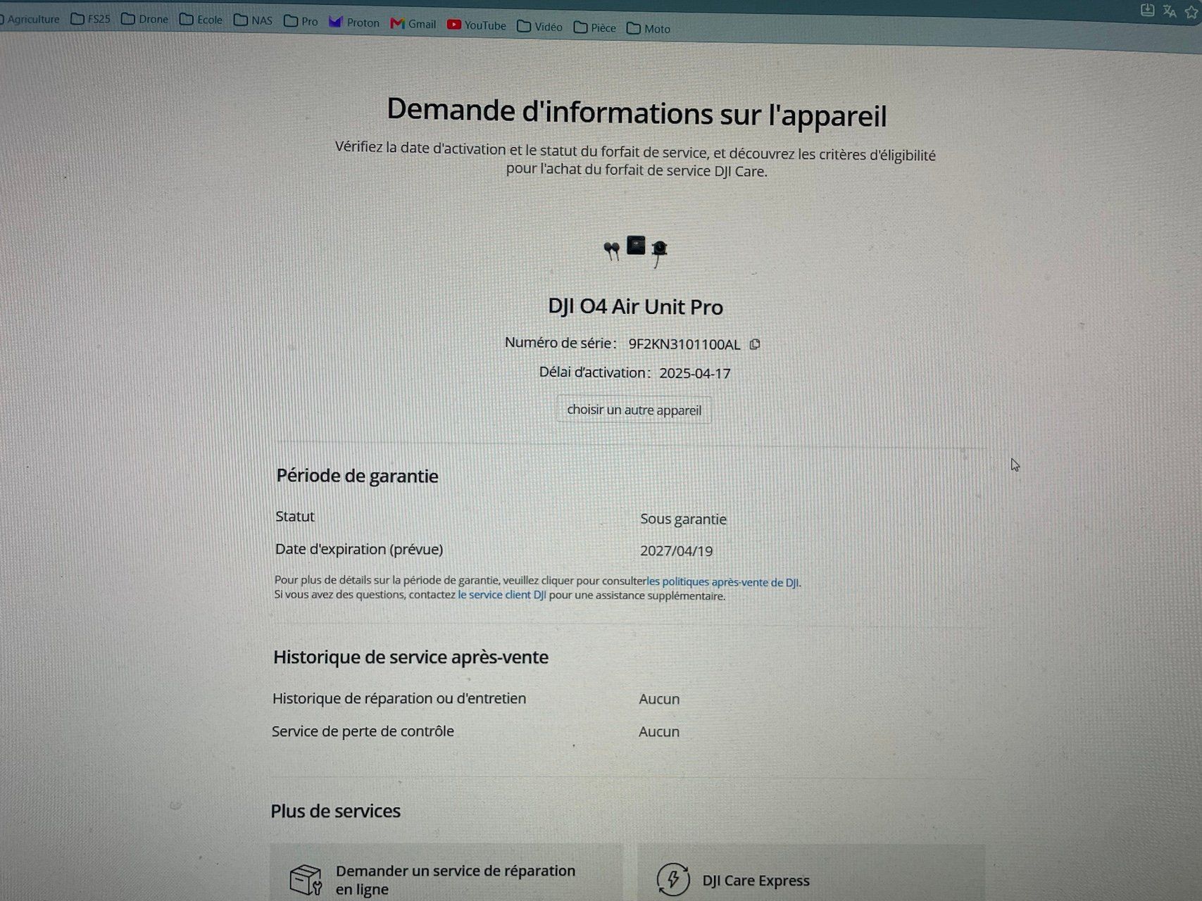 DJI Videocamere: DJI O4 Air Unit Pro – Usato da pleigne venduto da Wangfujin 6