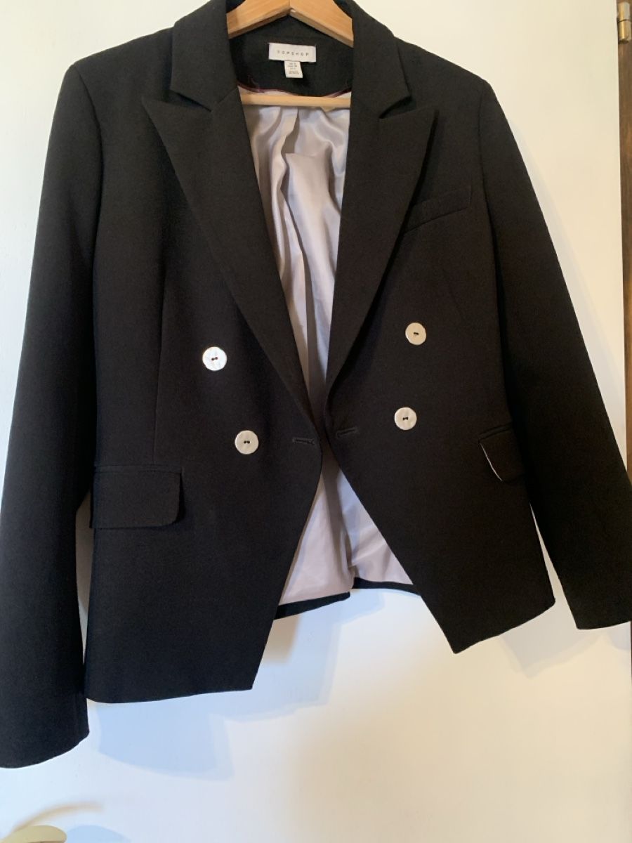 Jacken: Blazer Topshop noir, taille 38 – Gebraucht aus Prilly von Sissi_1009 4