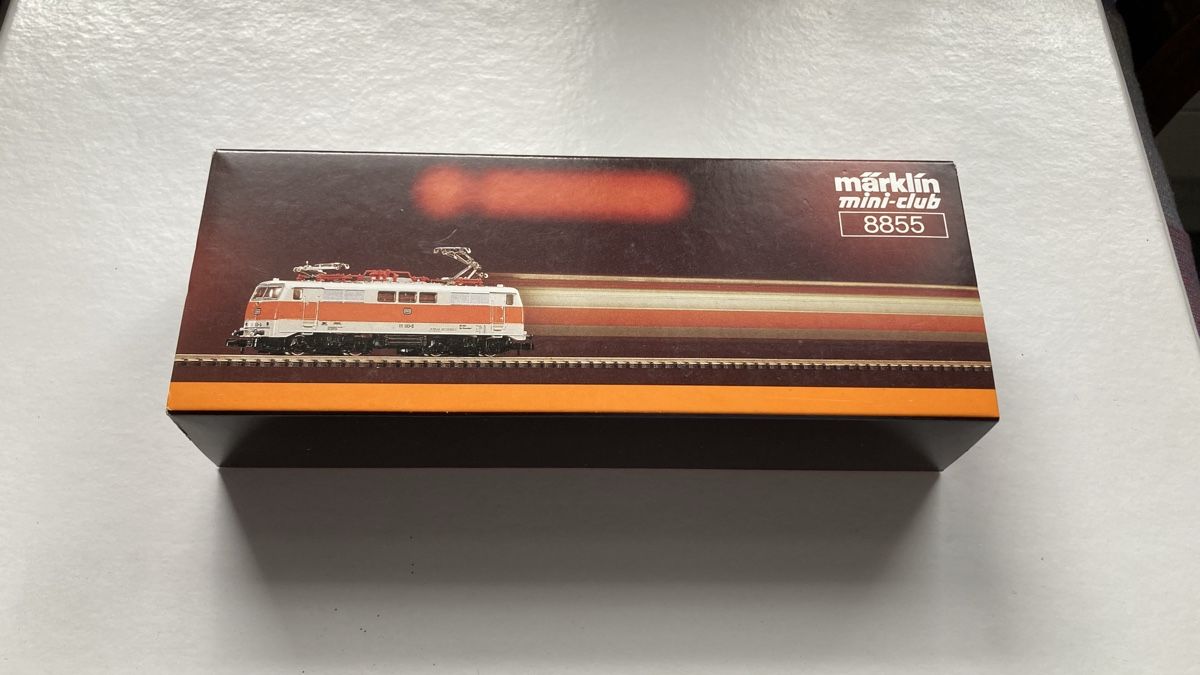 Märklin Modellini di ferrovie: Märklin 8855 Spur Z BR111 – Usato da Chevenez venduto da Electro-Rick 1