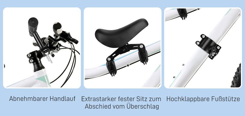 Pezzi di ricambio: Kinder-Fahrradsitz mit Lenkerbefestigung – Nuovo e nell'imballaggio originale da Geneve venduto da Titi2008 2