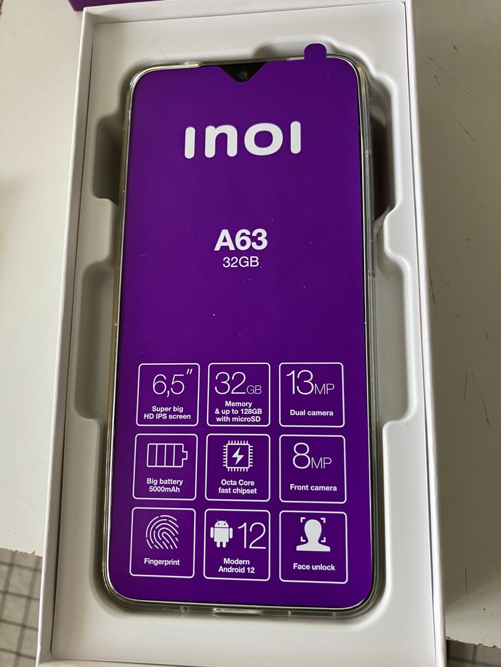 Telefoni cellulari / Smartphones: INOI A63 Smartphone neu – Nuovo e nell'imballaggio originale da Aadorf venduto da heiluz15 4