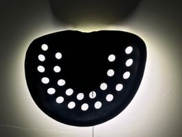 Traktorensitz Blechsitz Wandlampe