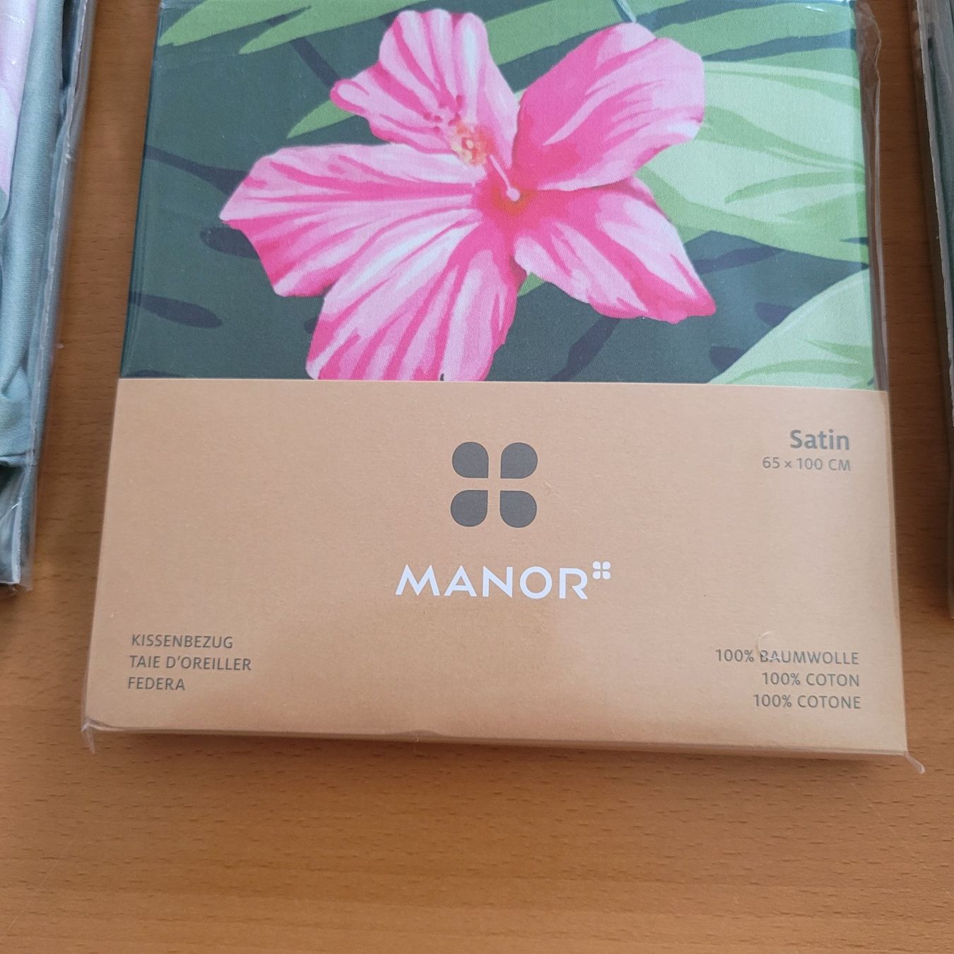 Manor Biancheria da letto: Manor Bettwäsche-Set, Blumenmuster / Neu & OVP – Nuovo e nell'imballaggio originale da Dörflingen venduto da tucson16 2