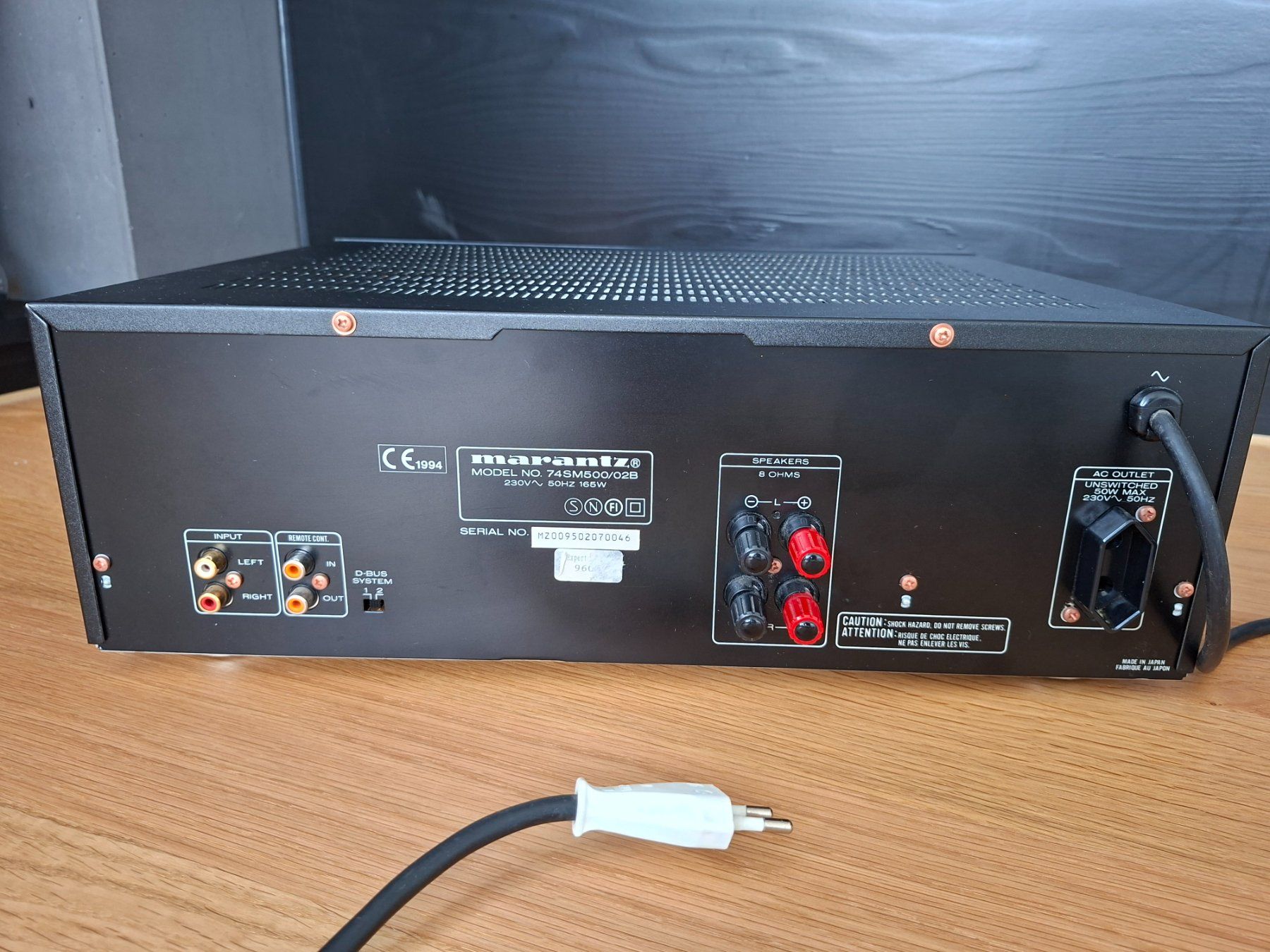 Marantz Amplificatori: Marantz SM-500 Stereo Endstufe – Usato da Baden venduto da jcm_9dkf 4