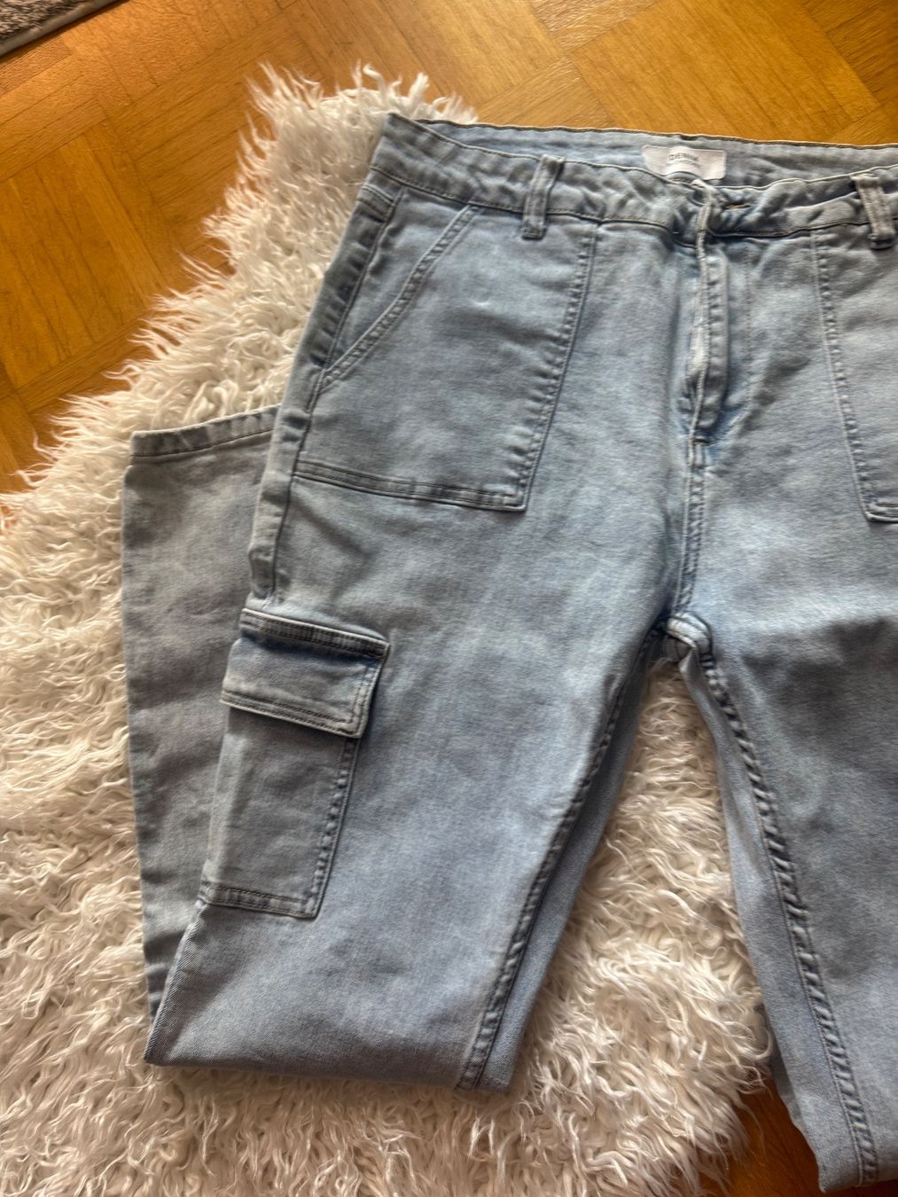 Jeans: Cargo Jeans hellblau Grösse 40 CHICOREE – Nuovo (secondo la descrizione) da Künten venduto da bel_6wn2 2