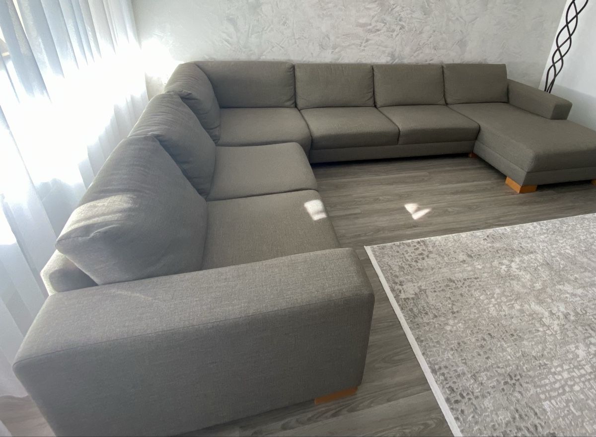 Divani: Gemütliches Ecksofa in Braun-Grau von Delta Möbel! – Usato da Walenstadt venduto da Fedi59 5
