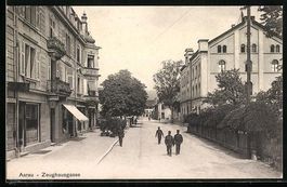 Aarau, Partie in der Zeughausgasse, Schw