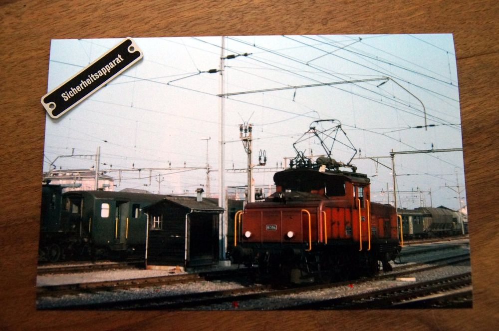 SBB Ee 3/3 Nr. 16394 - Solothurn, 1987 (Gebraucht) in Schönenwerd für ...