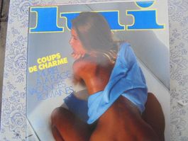 Sex Magazin Erotik LUI France 1982 mit Poster in Top Zustand