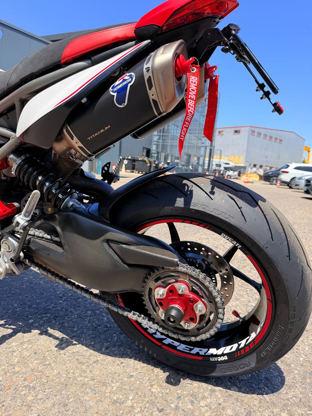 Ducati Strasse: Ducati hypermotard 950 full équipée – Neu (gemäss Beschreibung) aus Meyrin von 12m_7569 7